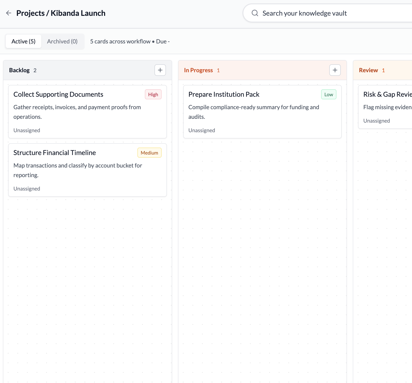 Kanban Board